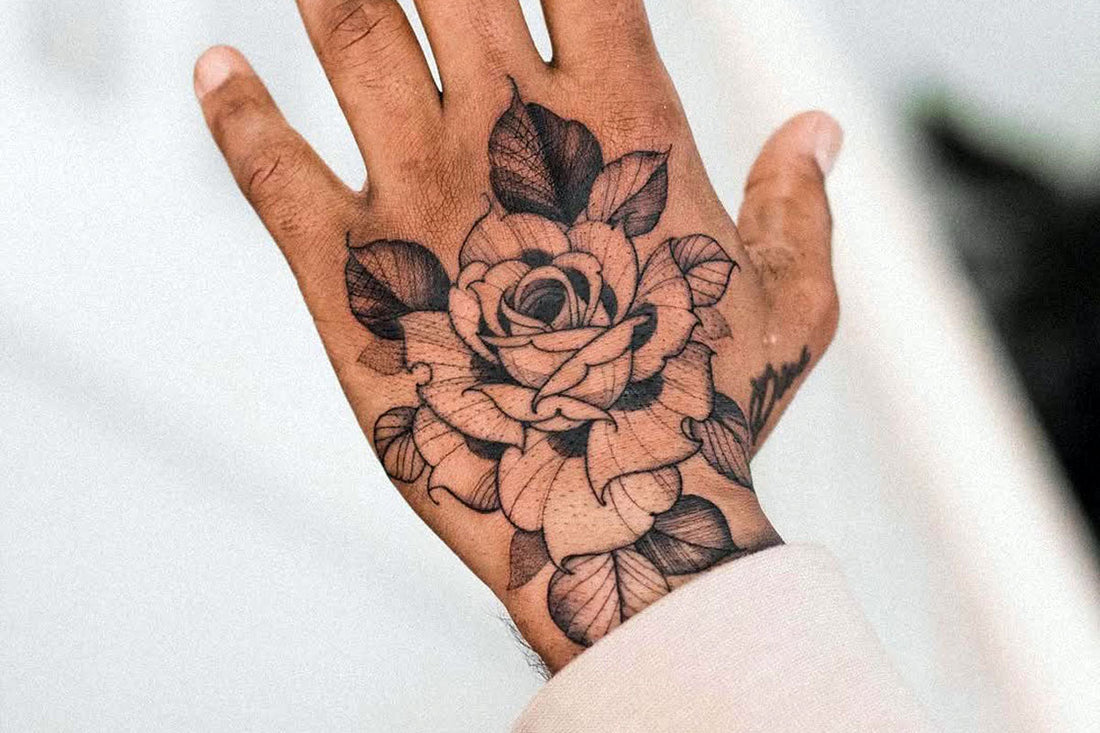 Masculine Flower Tattoos For Men